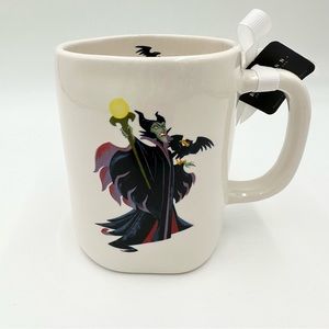 New Rae Dunn Maleficent Mistress Of Evil Double Sided Mug Disney Villains